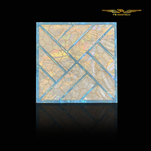 “Роскошная дизайнерская отделка плиткой Luxurious design tile decoration LEAFLAT by FBINNOTECH Piastrelle in madreperla: un'alternativa unica per il tuo rivestimento перламутровая плитка для внутренней отделки"