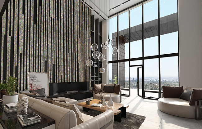 " Luxurious design tile decoration FBINNOTECH Piastrelle in madreperla: un dettaglio di stile per il tuo spazio interno"