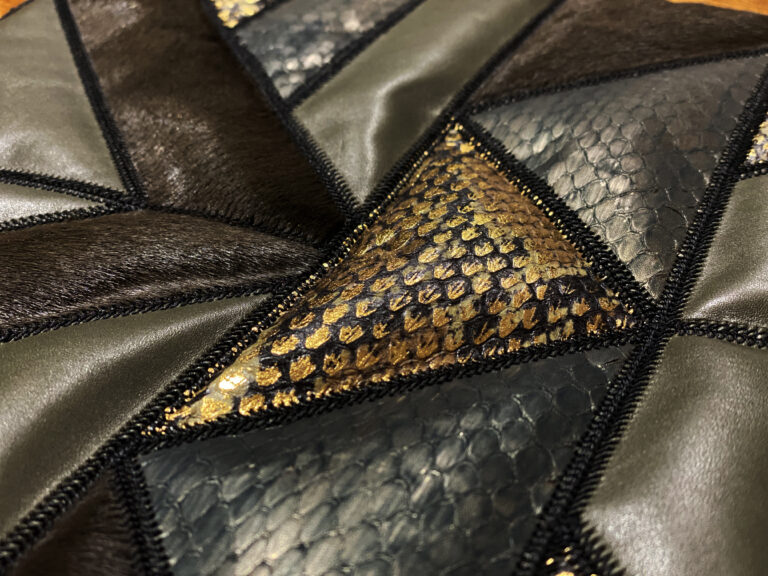 Leafat, luxury decorative tiles for floors, walls and furnishing accessories. Leather or mother-of-pearl mosaics for unique interior d (4)